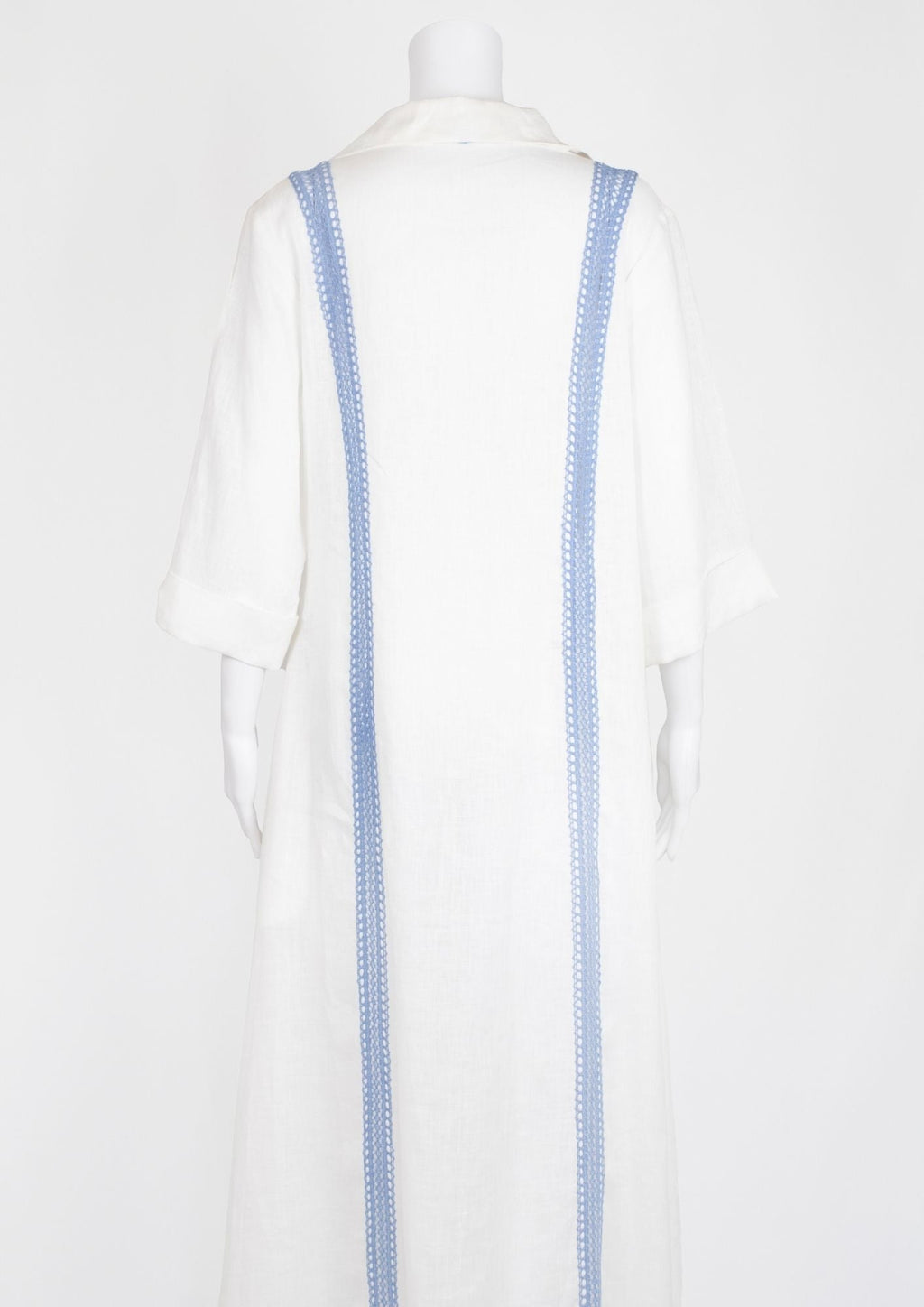 A Mere Co. Resort Linen Shirt Dress - Reloved - Evening and Occasion Wear