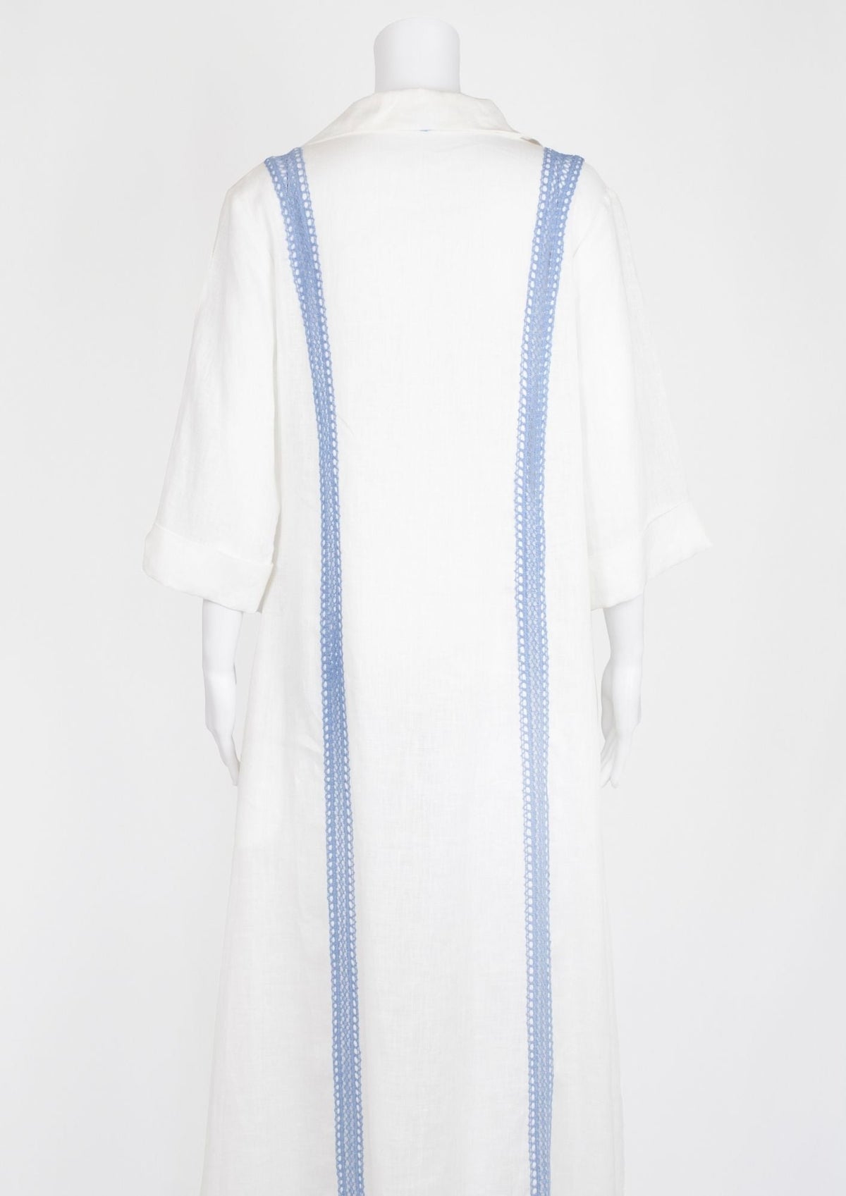 A Mere Co. Resort Linen Shirt Dress - Reloved - Evening and Occasion Wear