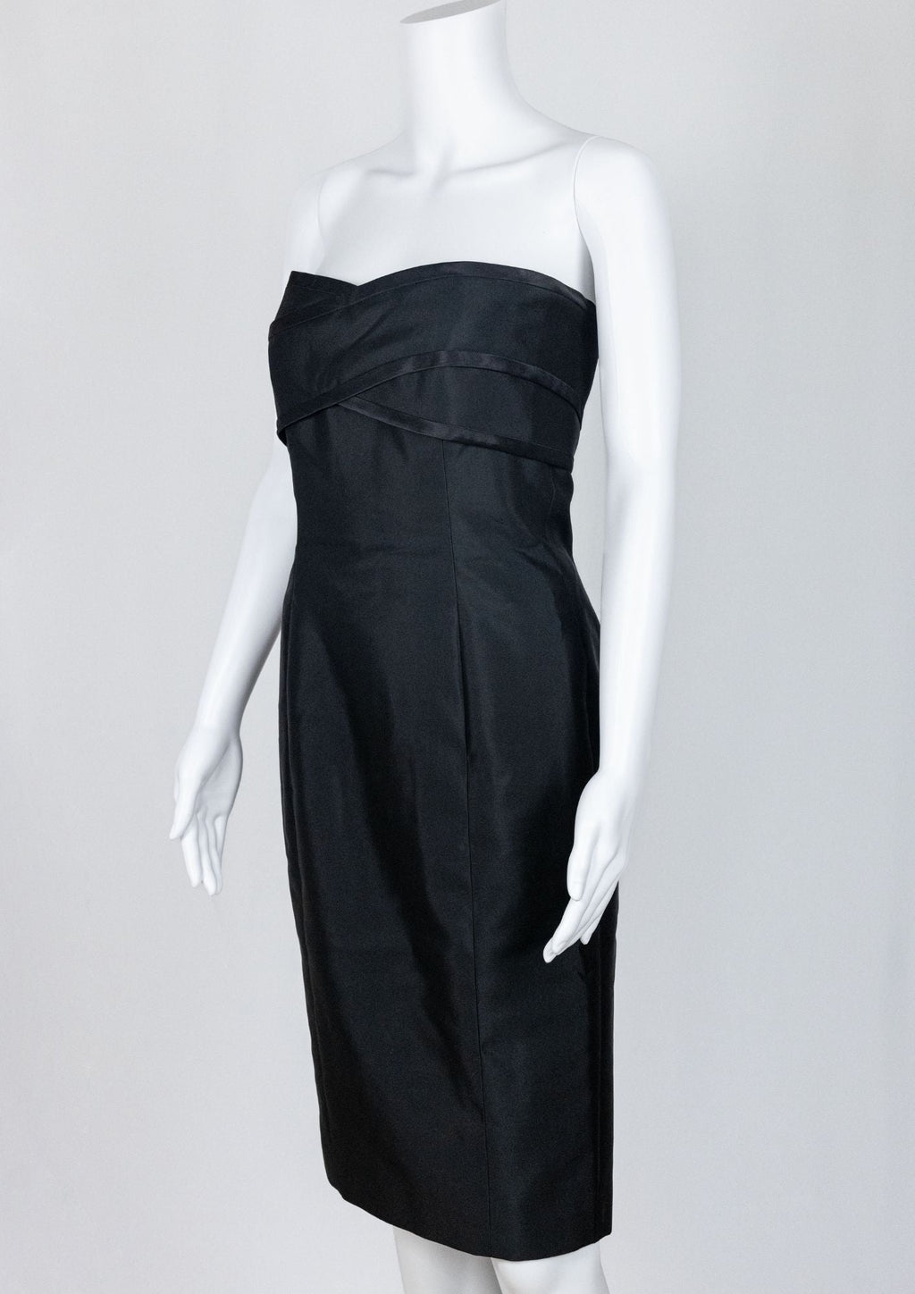 Amanda Wakeley Black Off - Shoulder Dress - Reloved - Timeless Styles