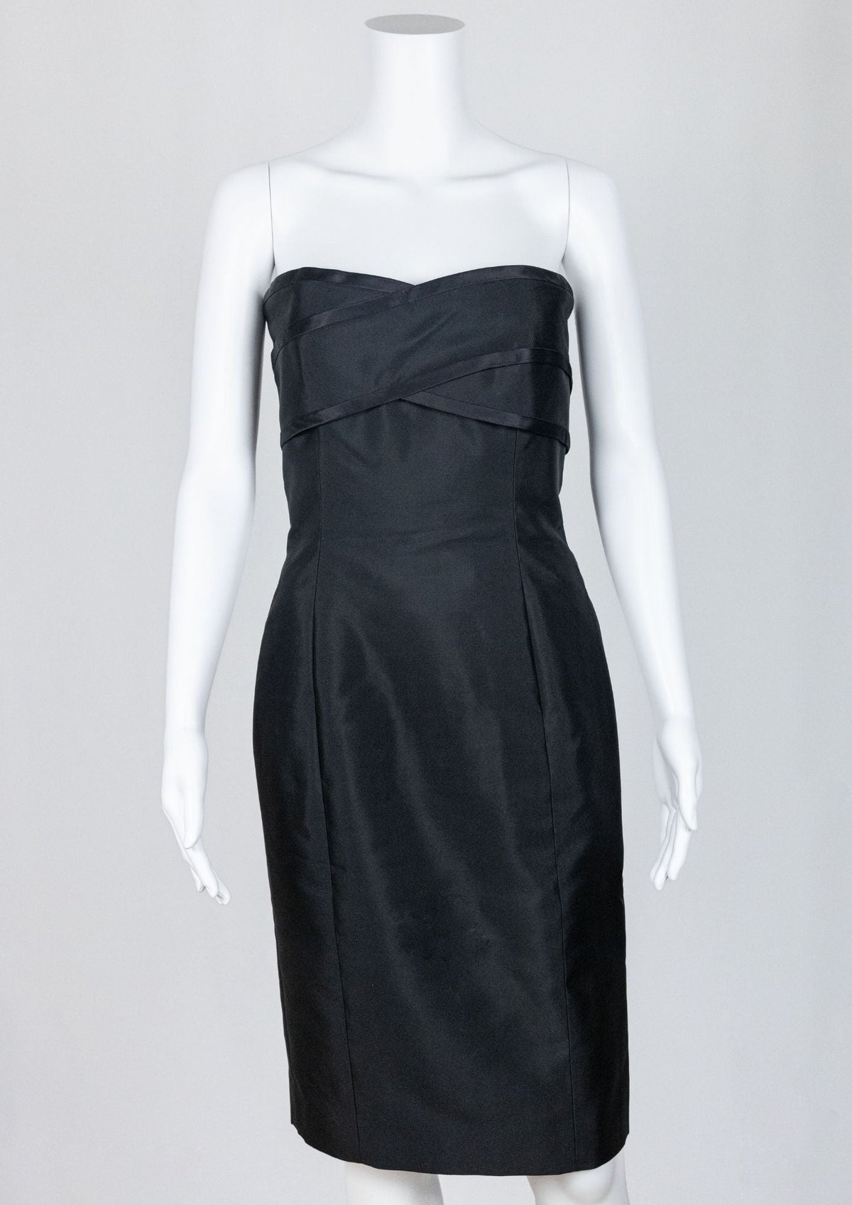 Amanda Wakeley Black Off - Shoulder Dress - Reloved - Timeless Styles