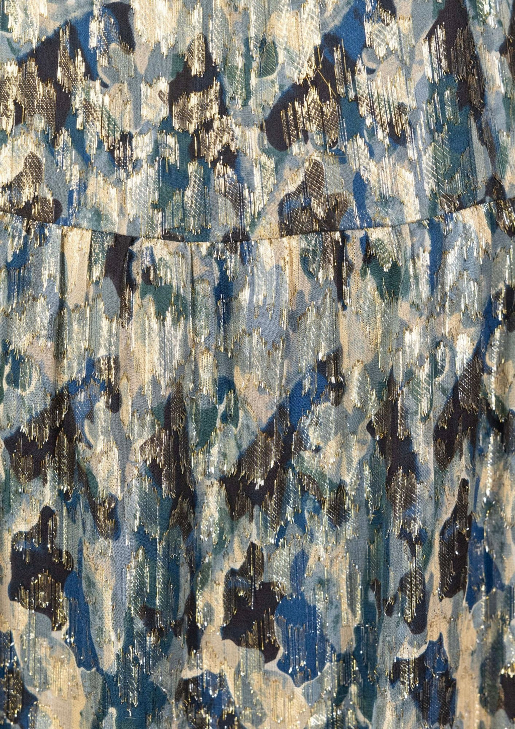 ba&sh Metallic Print Maxi Dress - Reloved - Timeless Styles
