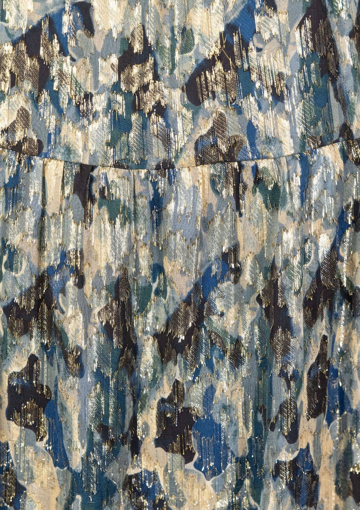ba&sh Metallic Print Maxi Dress - Reloved - Timeless Styles