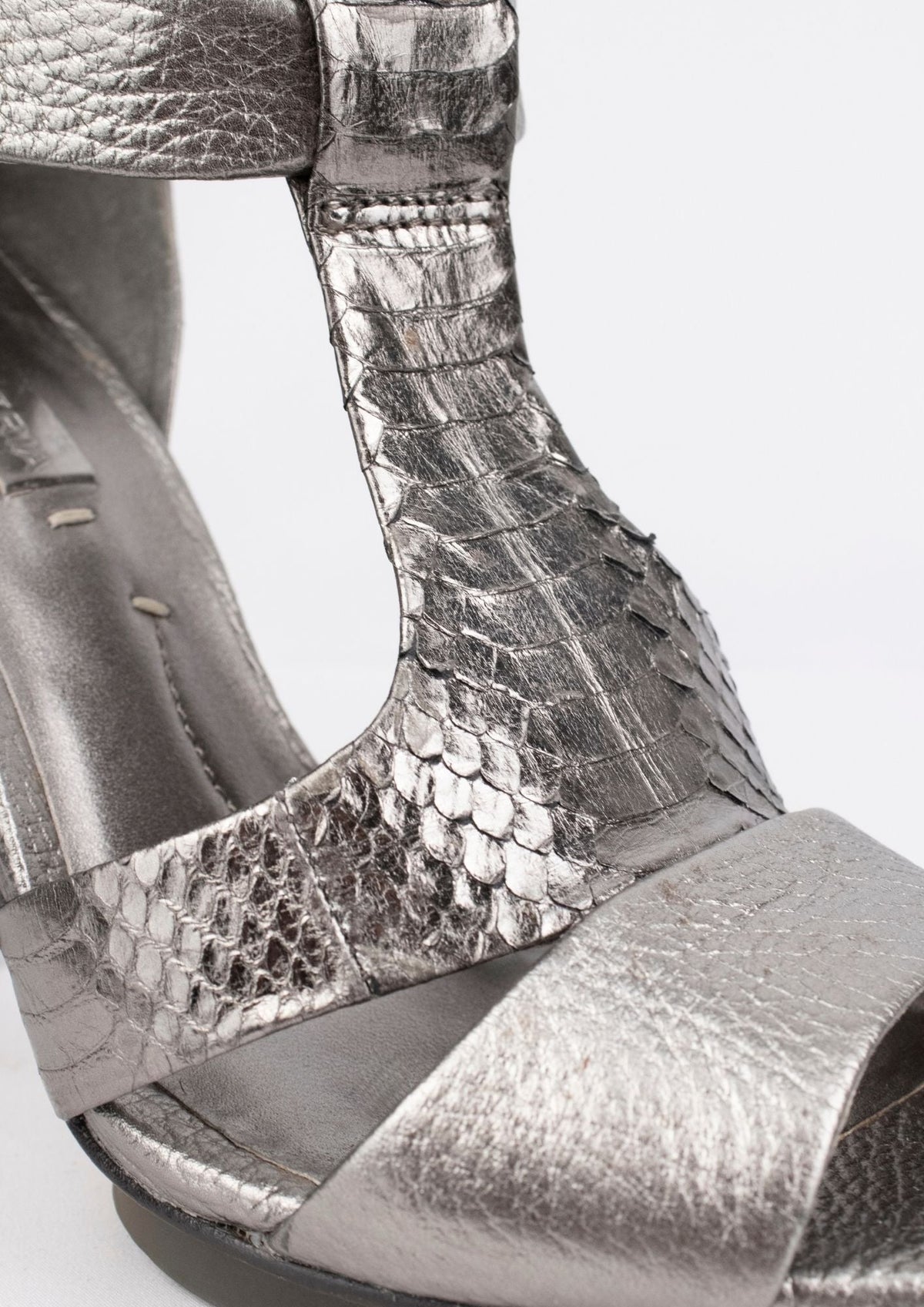 Bcbgmaxazria Silver Heels - Reloved - Timeless Styles