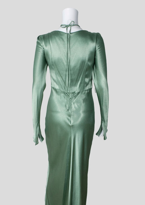 Bec + Bridge Metallic Green Dress - Reloved - Timeless Styles