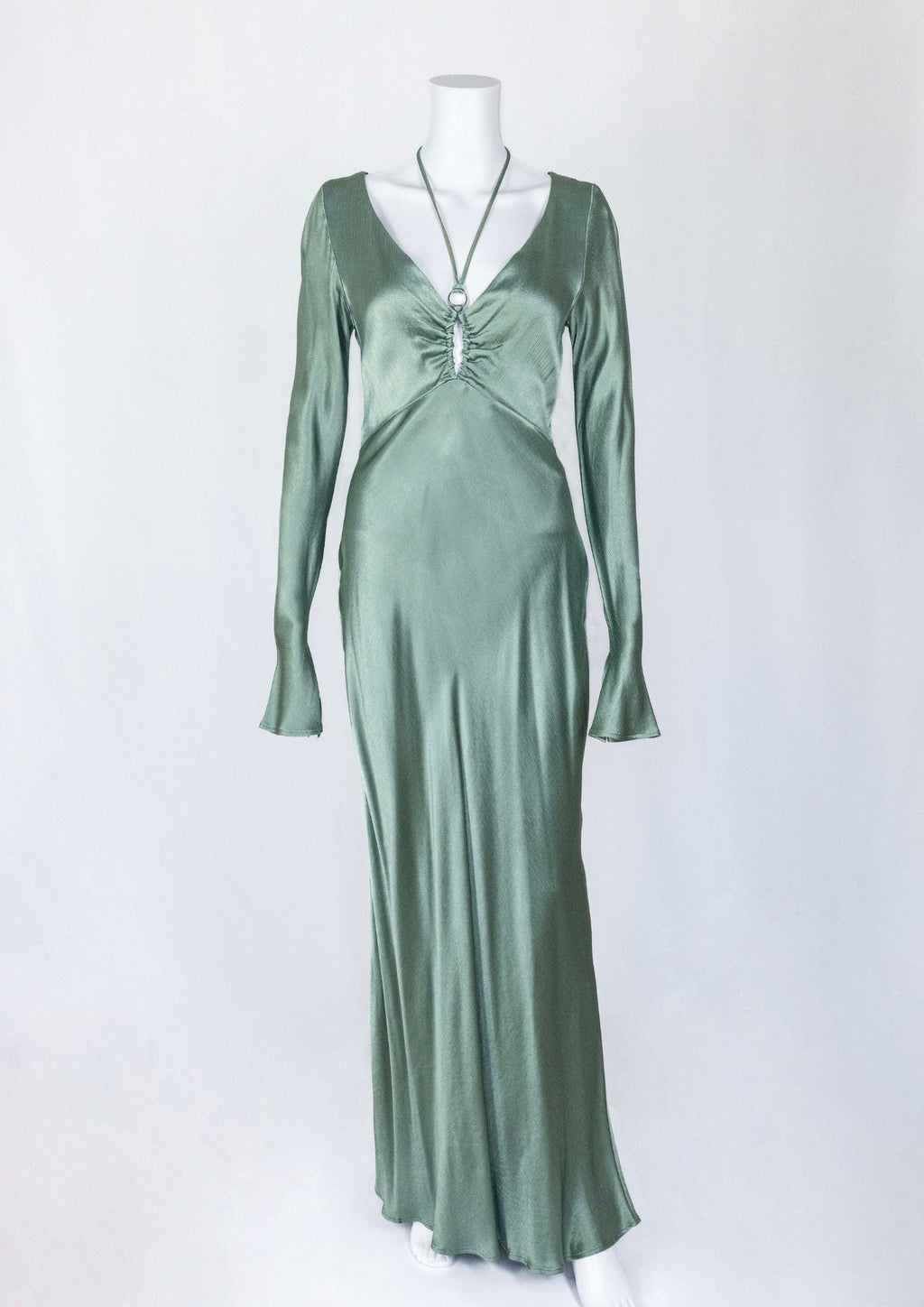 Bec + Bridge Metallic Green Dress - Reloved - Timeless Styles