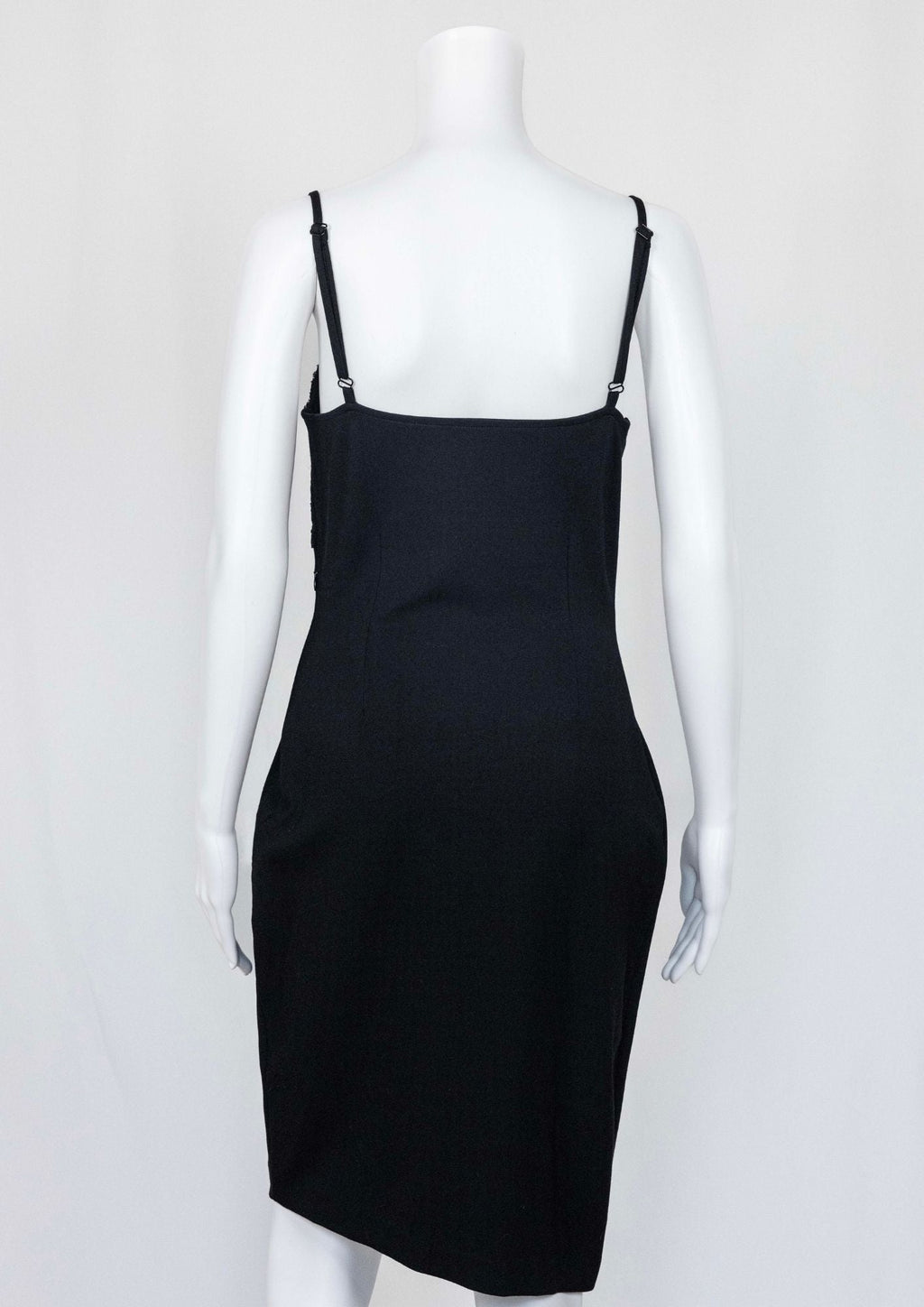 Black Lace Slip Dress - Reloved - Timeless Styles