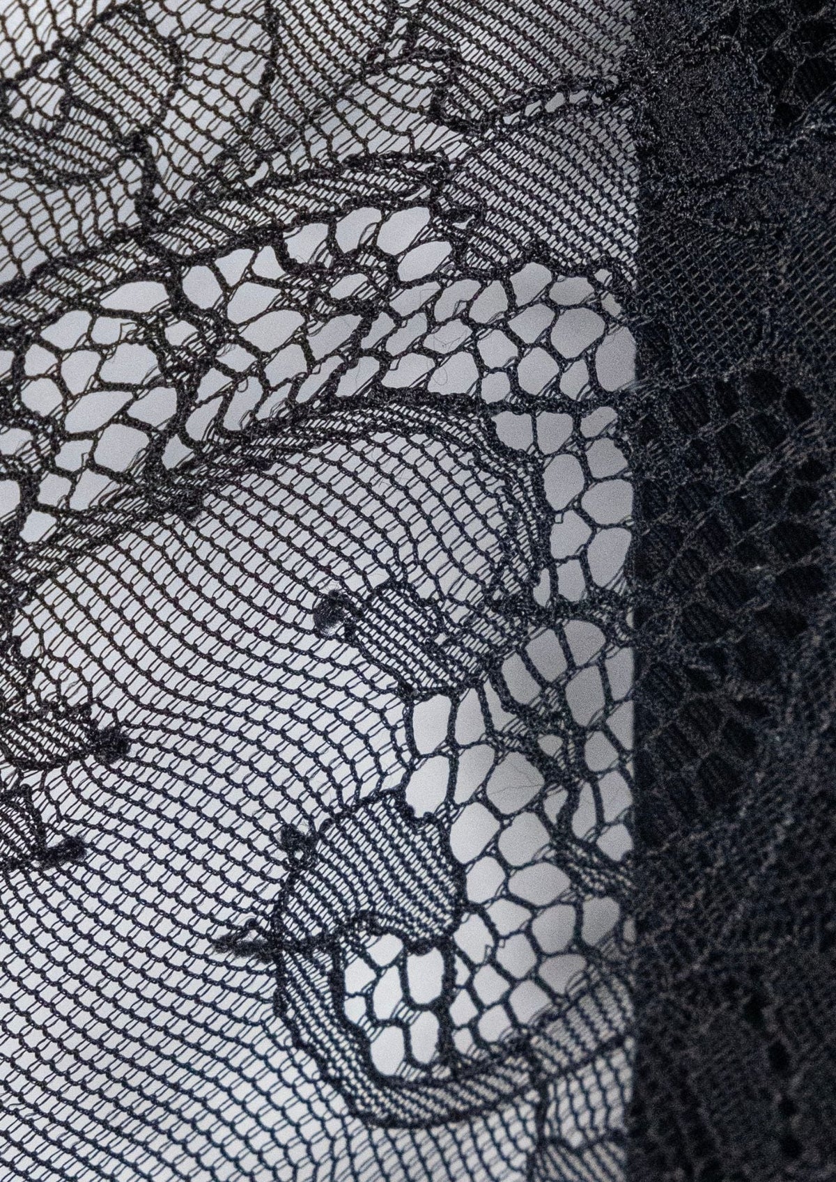 Black Lace Slip Dress - Reloved - Timeless Styles
