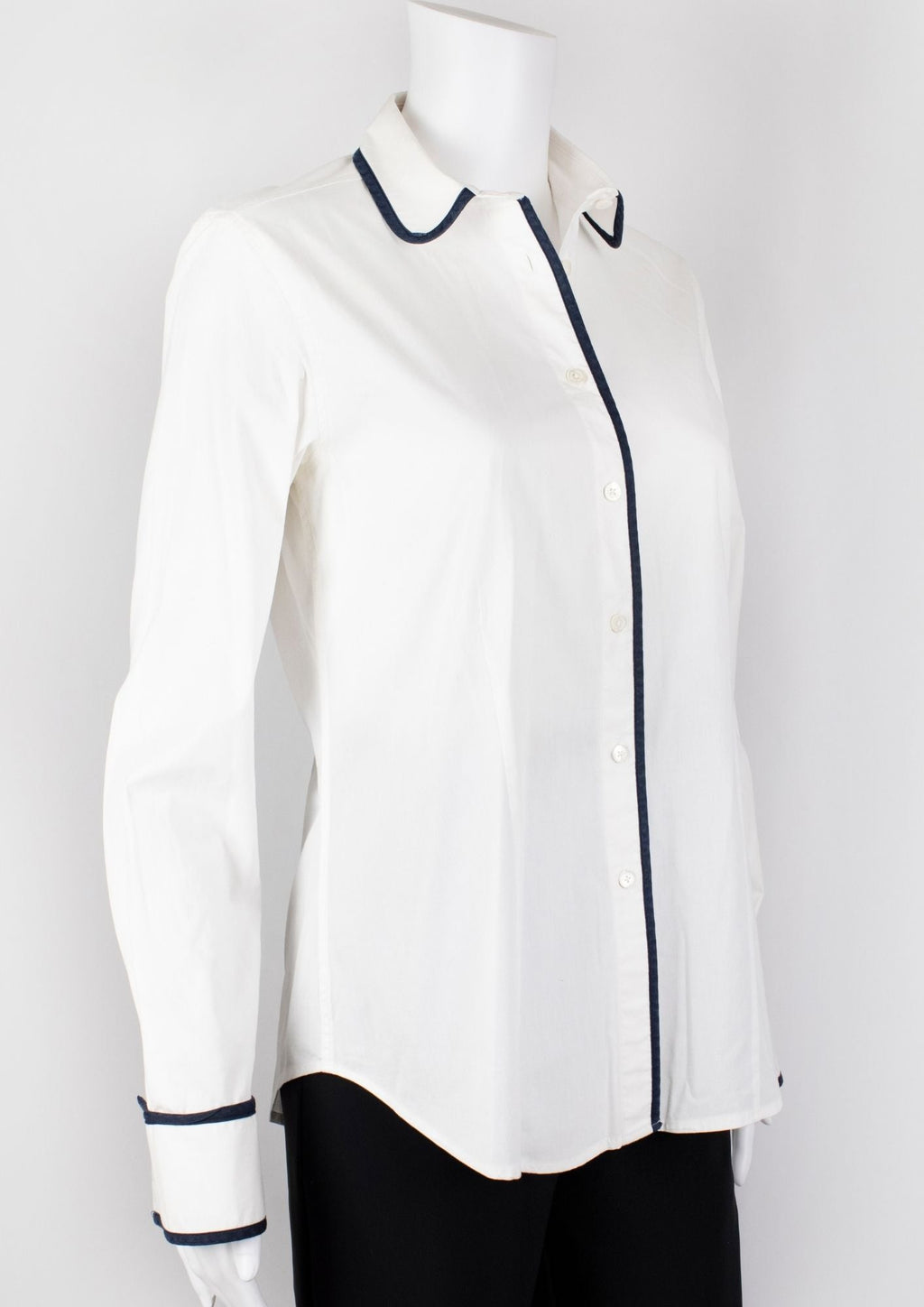 Burberry White Button - Down Shirt - Reloved - Timeless Styles