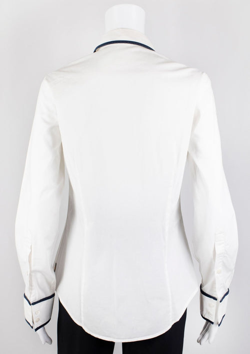 Burberry White Button - Down Shirt - Reloved - Timeless Styles