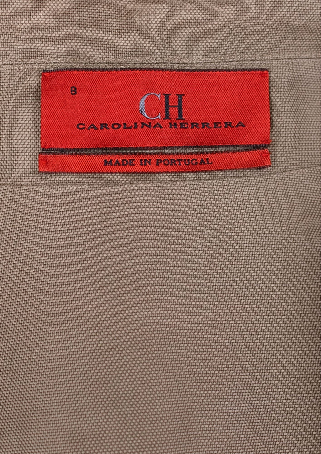 Carolina Herrera Khaki Utility Jacket - Reloved - Timeless Styles