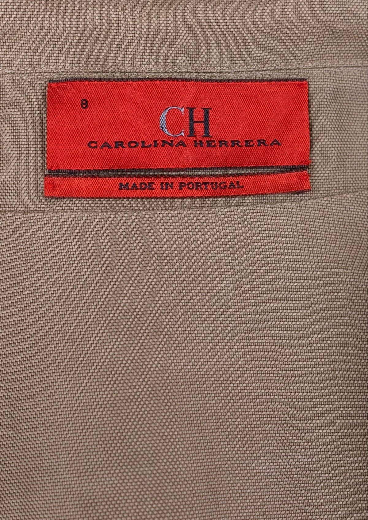 Carolina Herrera Khaki Utility Jacket - Reloved - Timeless Styles