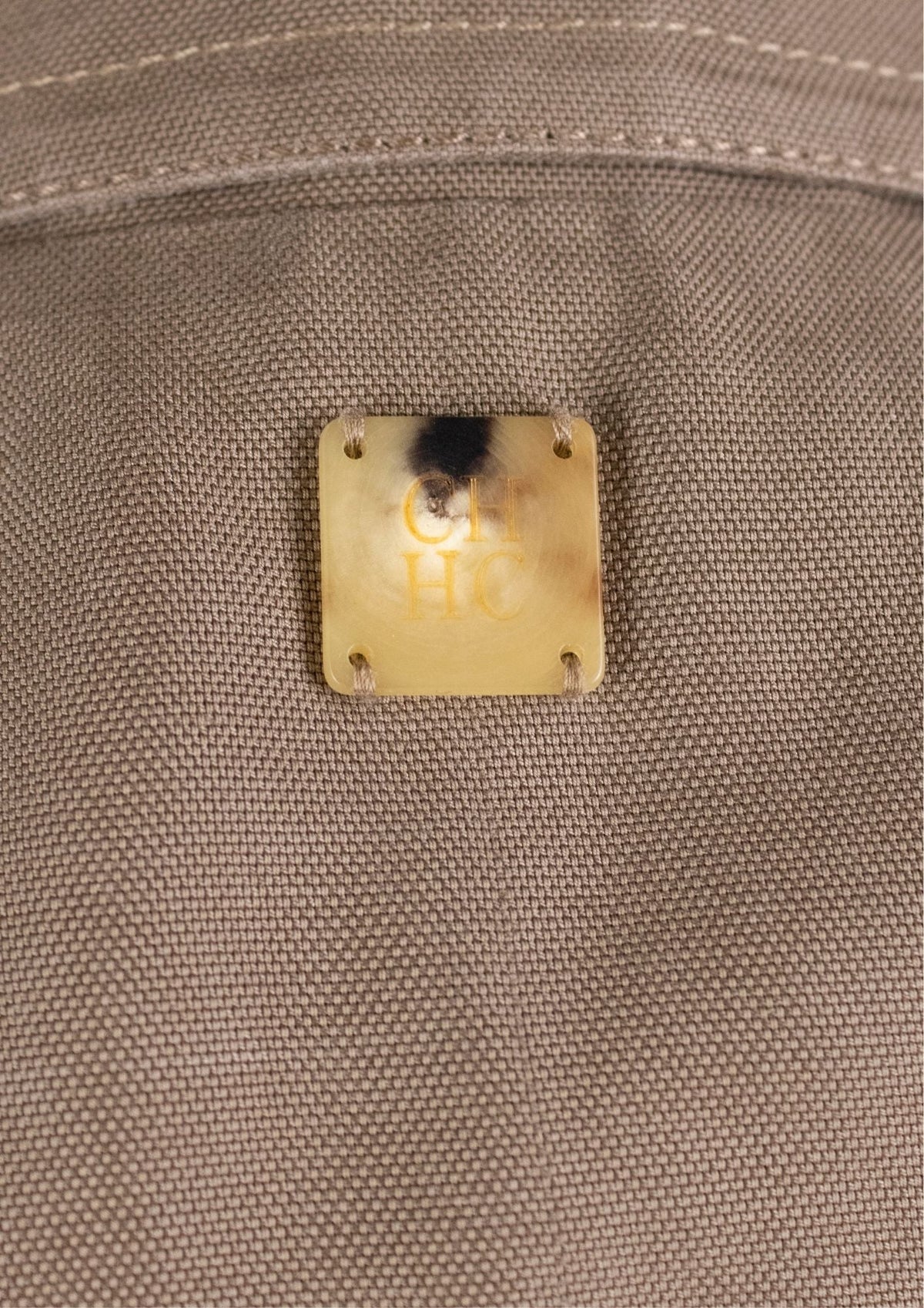 Carolina Herrera Khaki Utility Jacket - Reloved - Timeless Styles