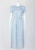 Cefinn White & Blue Belted Dress - Reloved - Timeless Styles