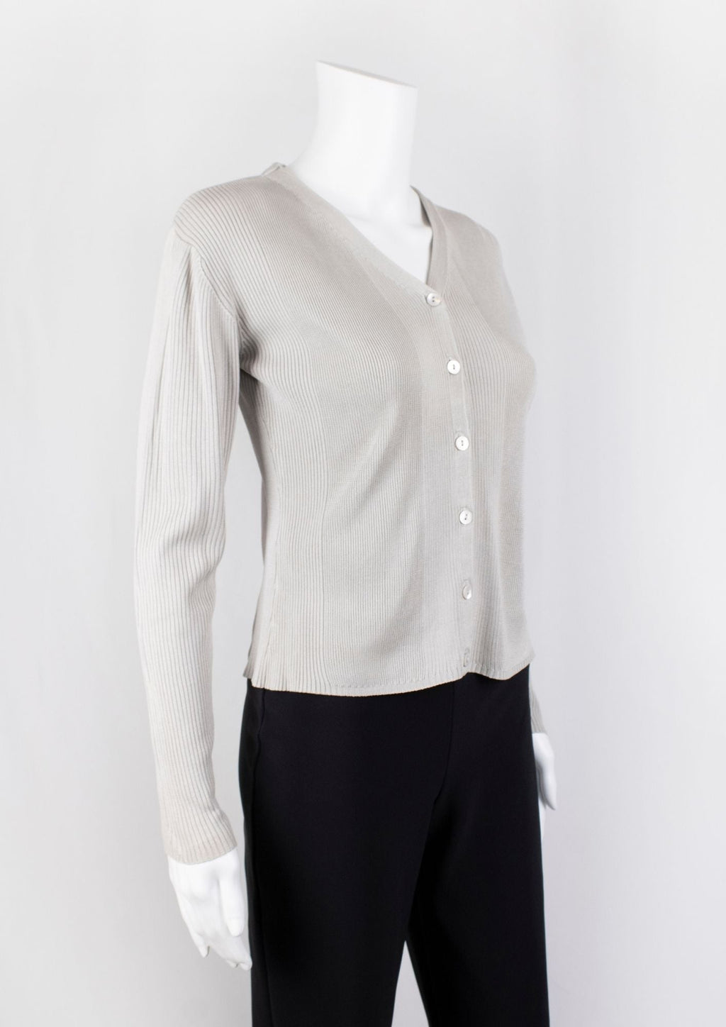 Cerruti 1881 Ribbed Cardigan - Reloved - Timeless Styles