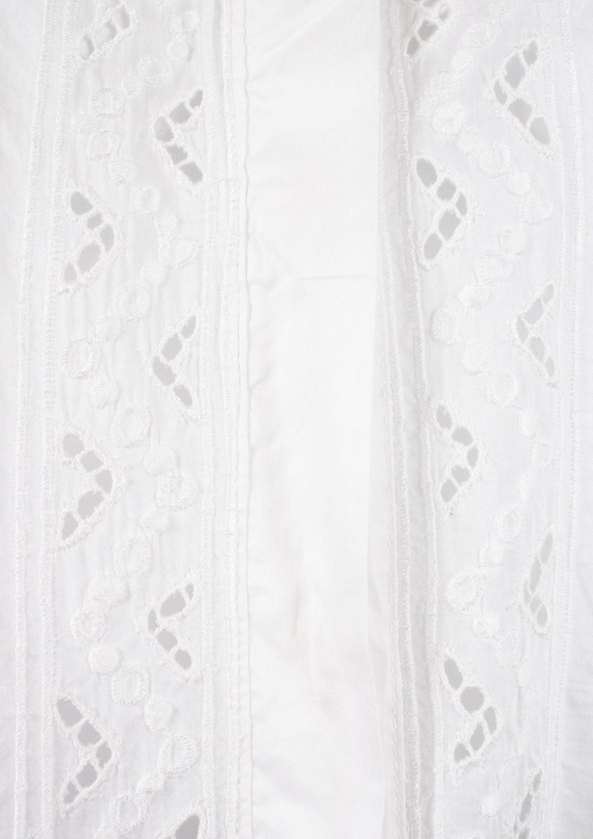 Charlie Joe Frilled Collar White Shirt - Reloved - Timeless Styles