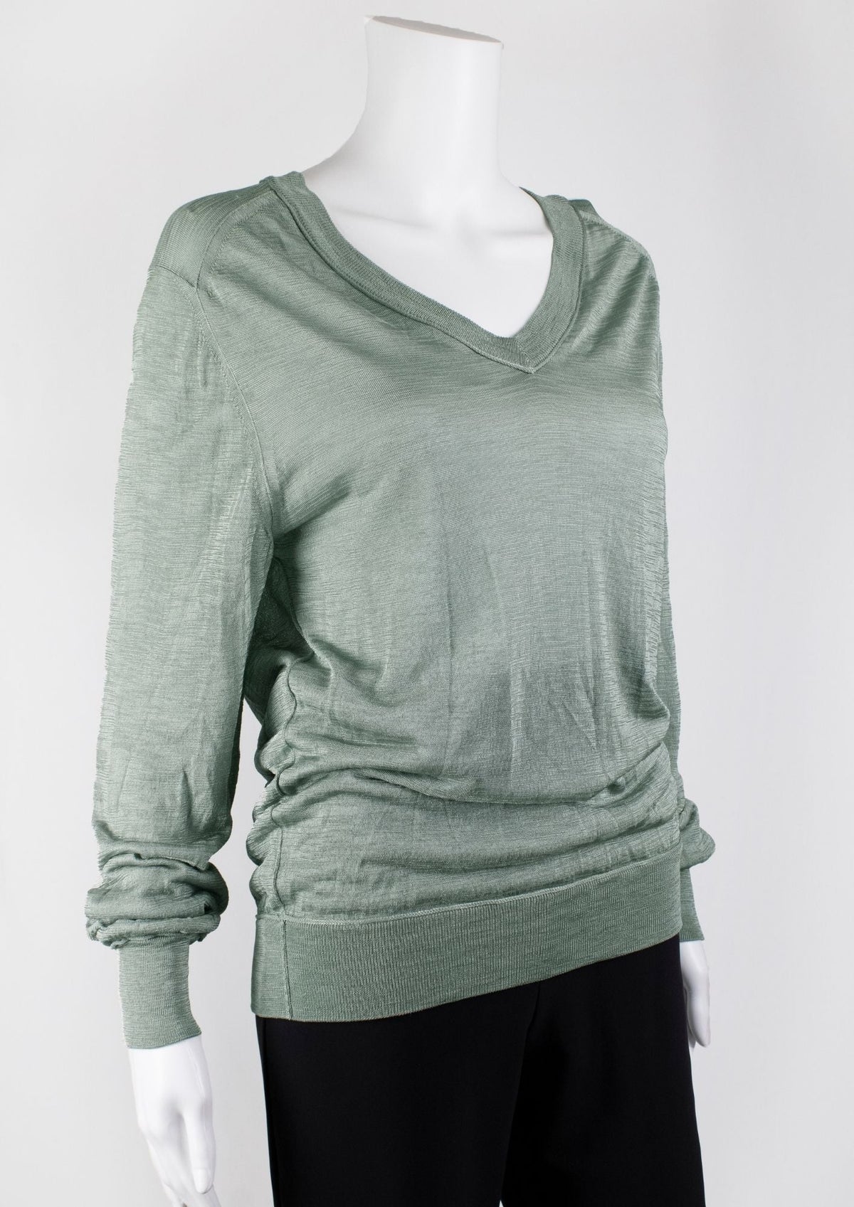 D&G Sage Green Knit Top - Reloved - Timeless Styles