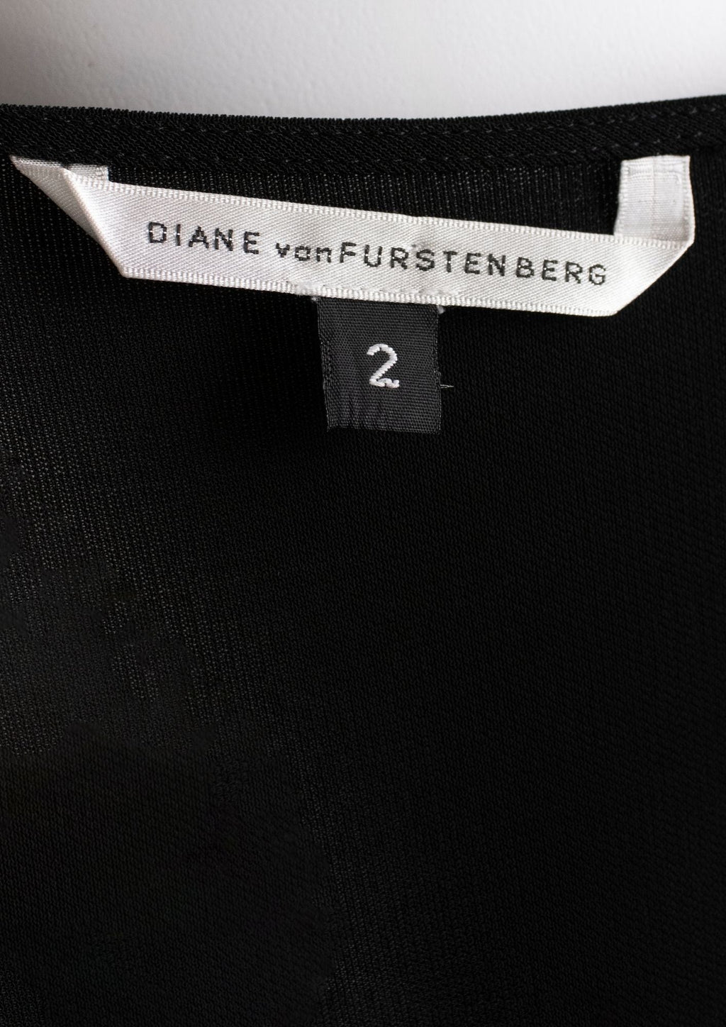 Diane Von Furstenberg Black & Gold Dress - Reloved - Timeless Styles