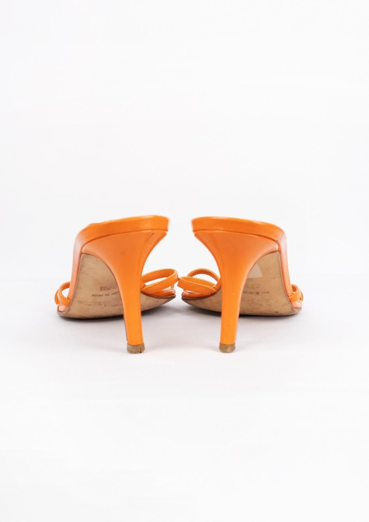 Dior Orange Sandals - Reloved - Timeless Styles