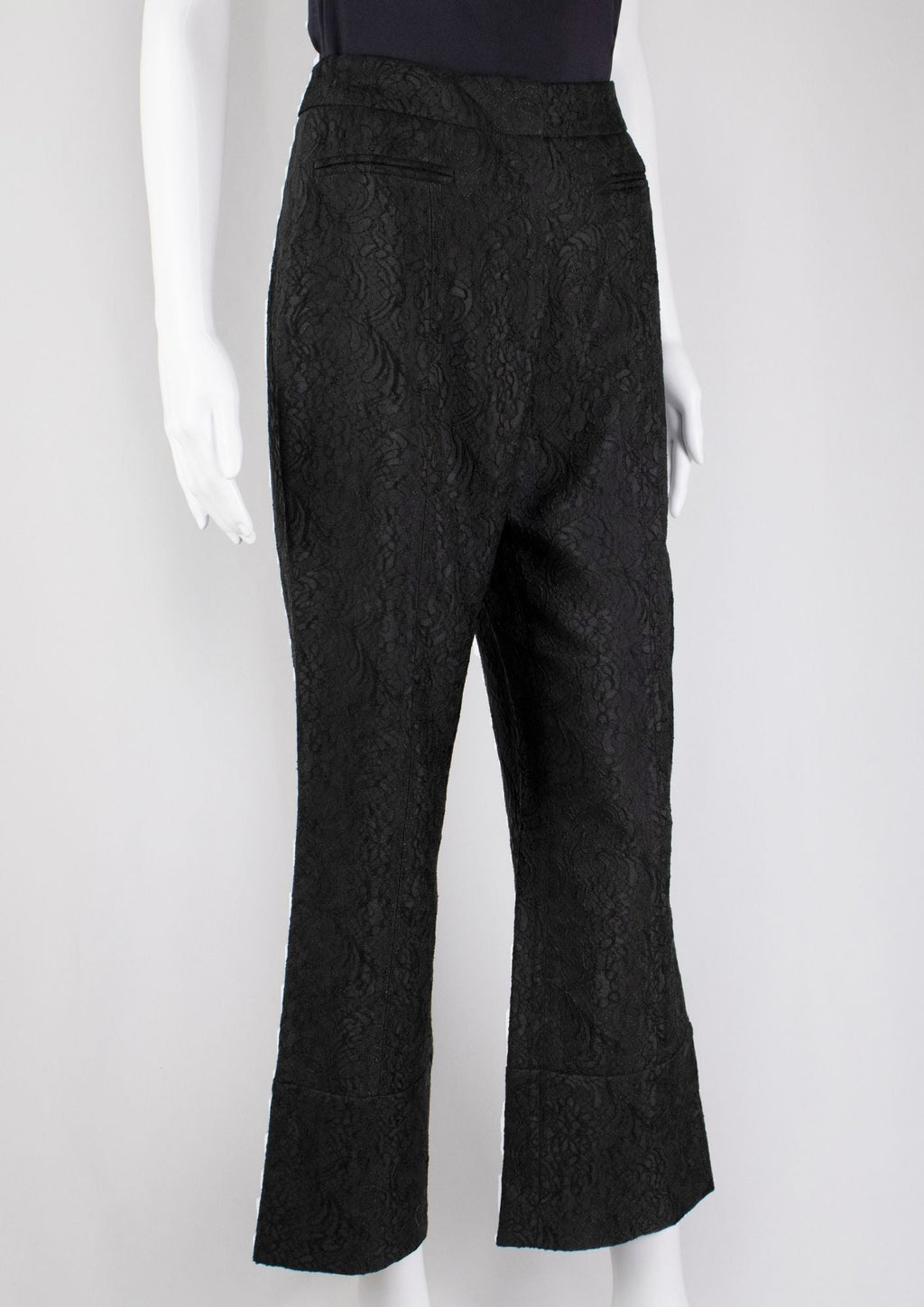 Erdem Black Trousers - Reloved - Timeless Styles