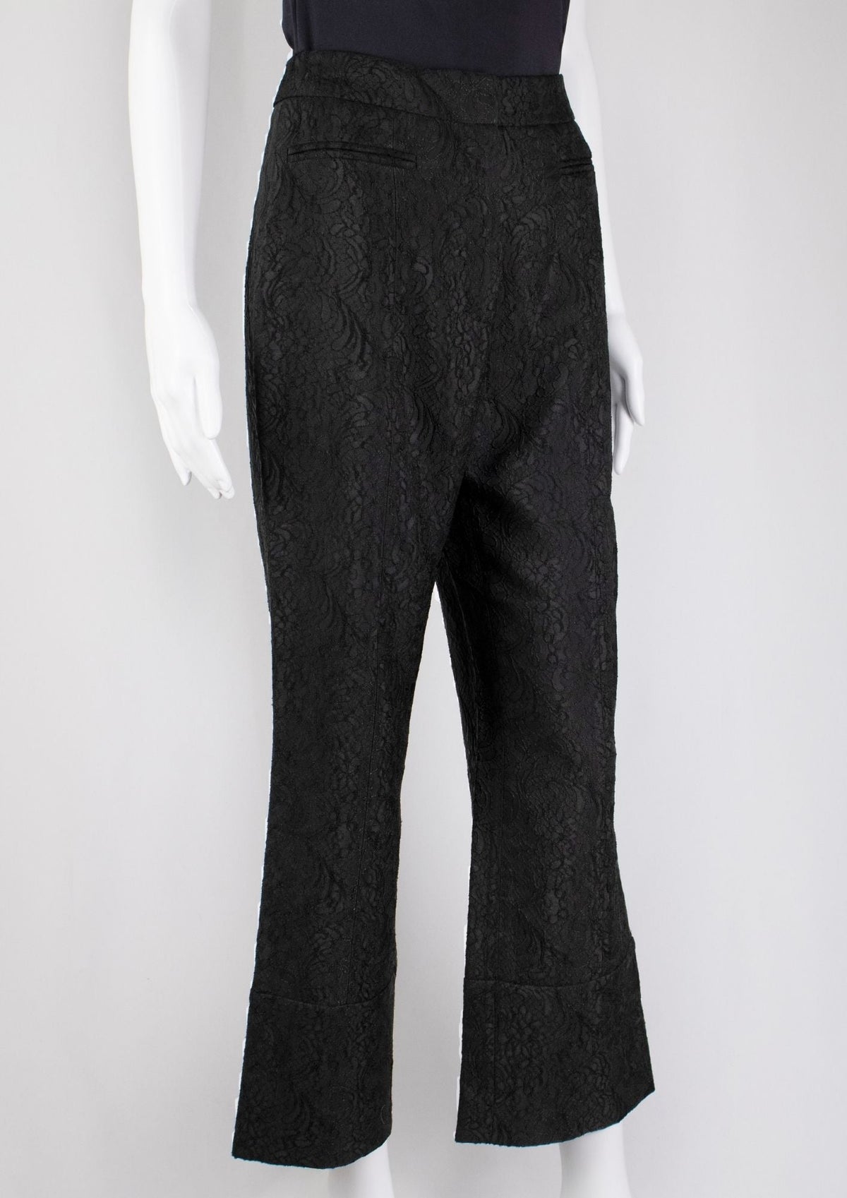 Erdem Black Trousers - Reloved - Timeless Styles