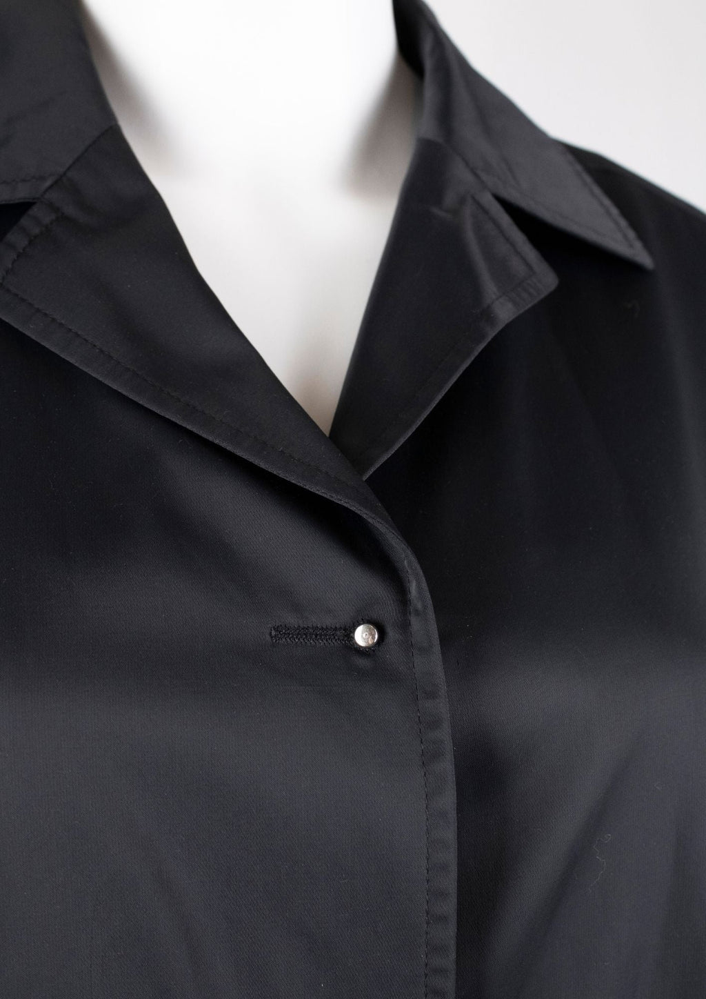 Escada Black Button - Up Coat - Reloved - Timeless Styles