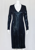 Georges Rech Paris Navy Blue Maxi Dress - Reloved - Timeless Styles