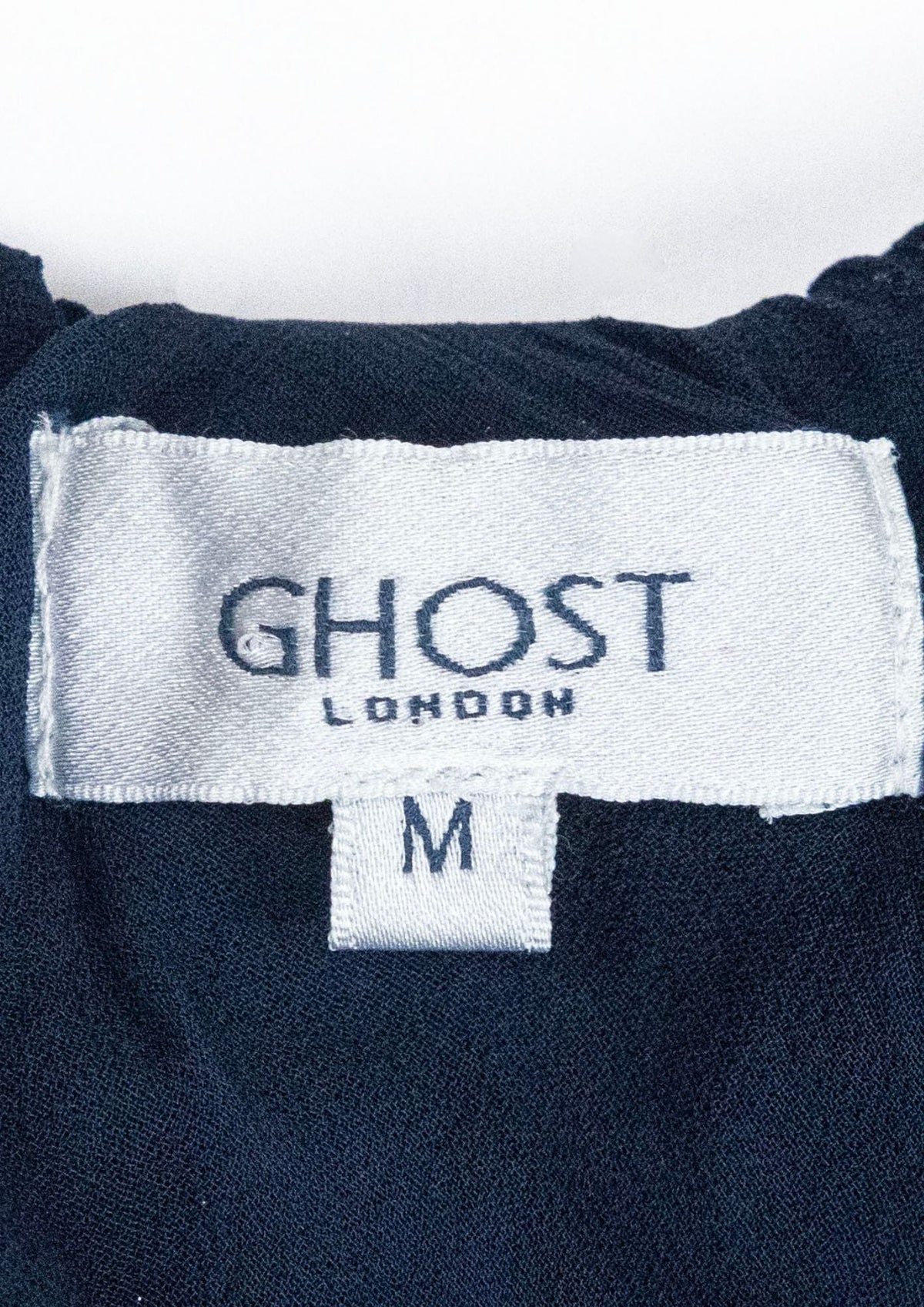 Ghost London Navy Blue Maxi Dress - Reloved - Timeless Styles