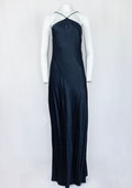 Ghost London Navy Blue Maxi Dress - Reloved - Timeless Styles