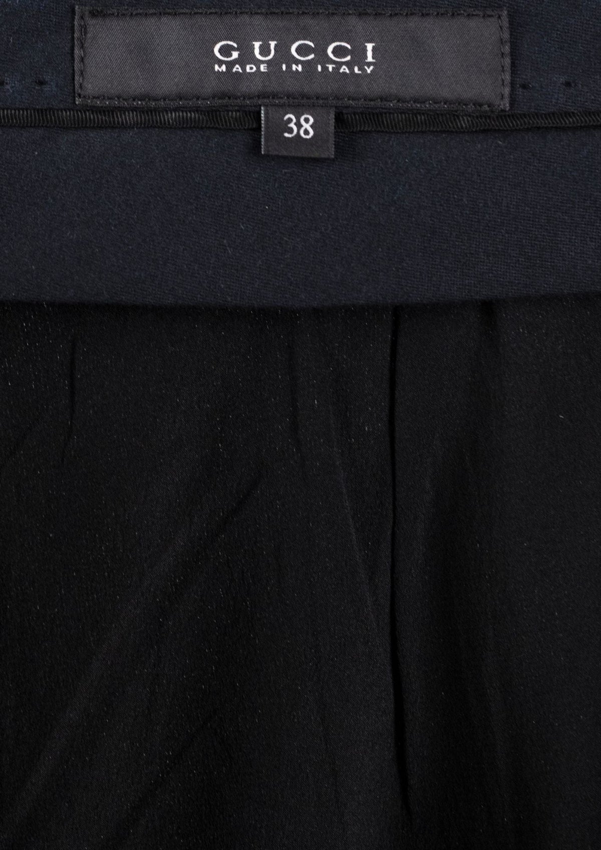 Gucci Black Jacquard Trousers - Reloved - Timeless Styles