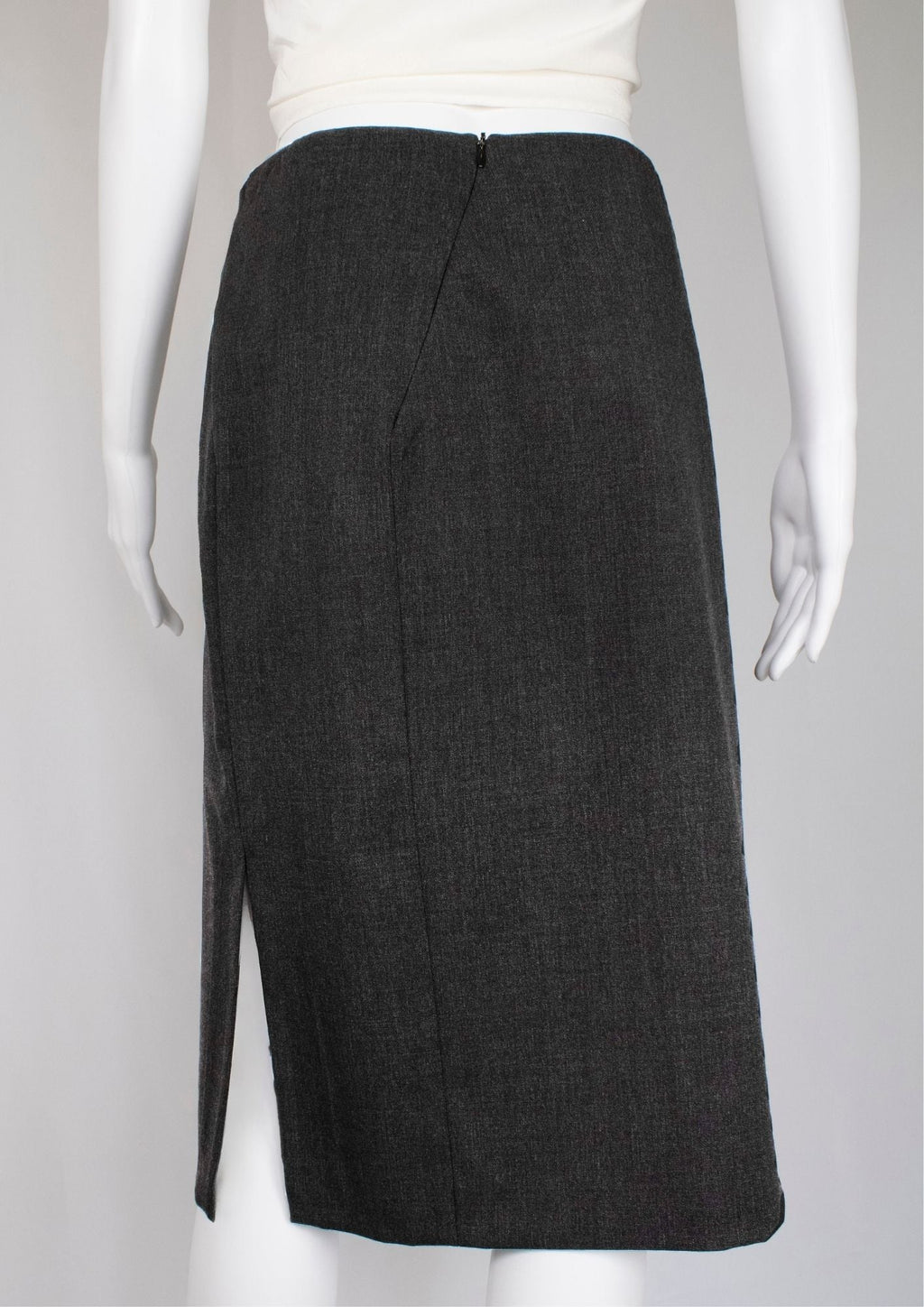 Gucci Charcoal Pencil Skirt - Reloved - Timeless Styles