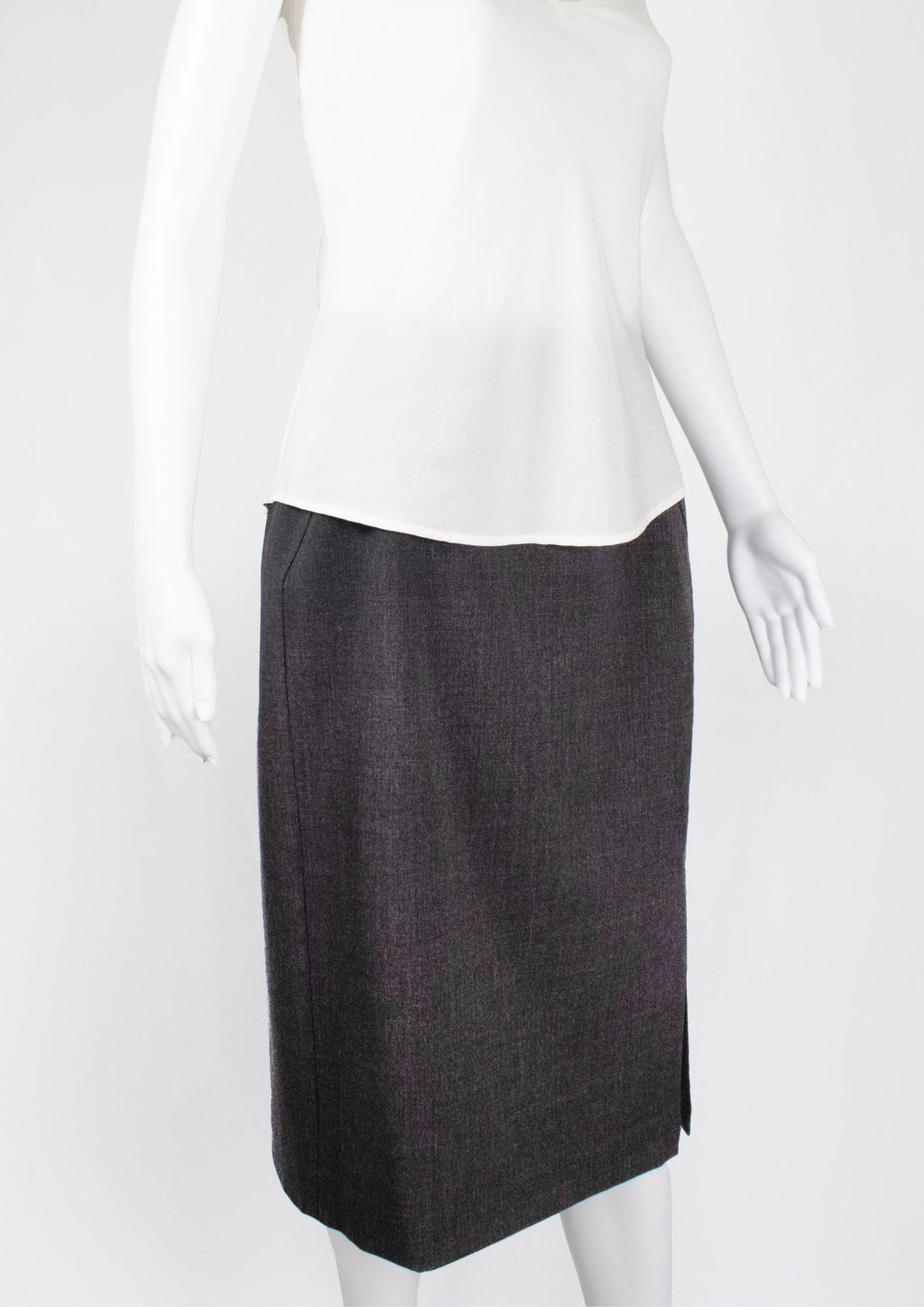 Gucci Charcoal Pencil Skirt - Reloved - Timeless Styles