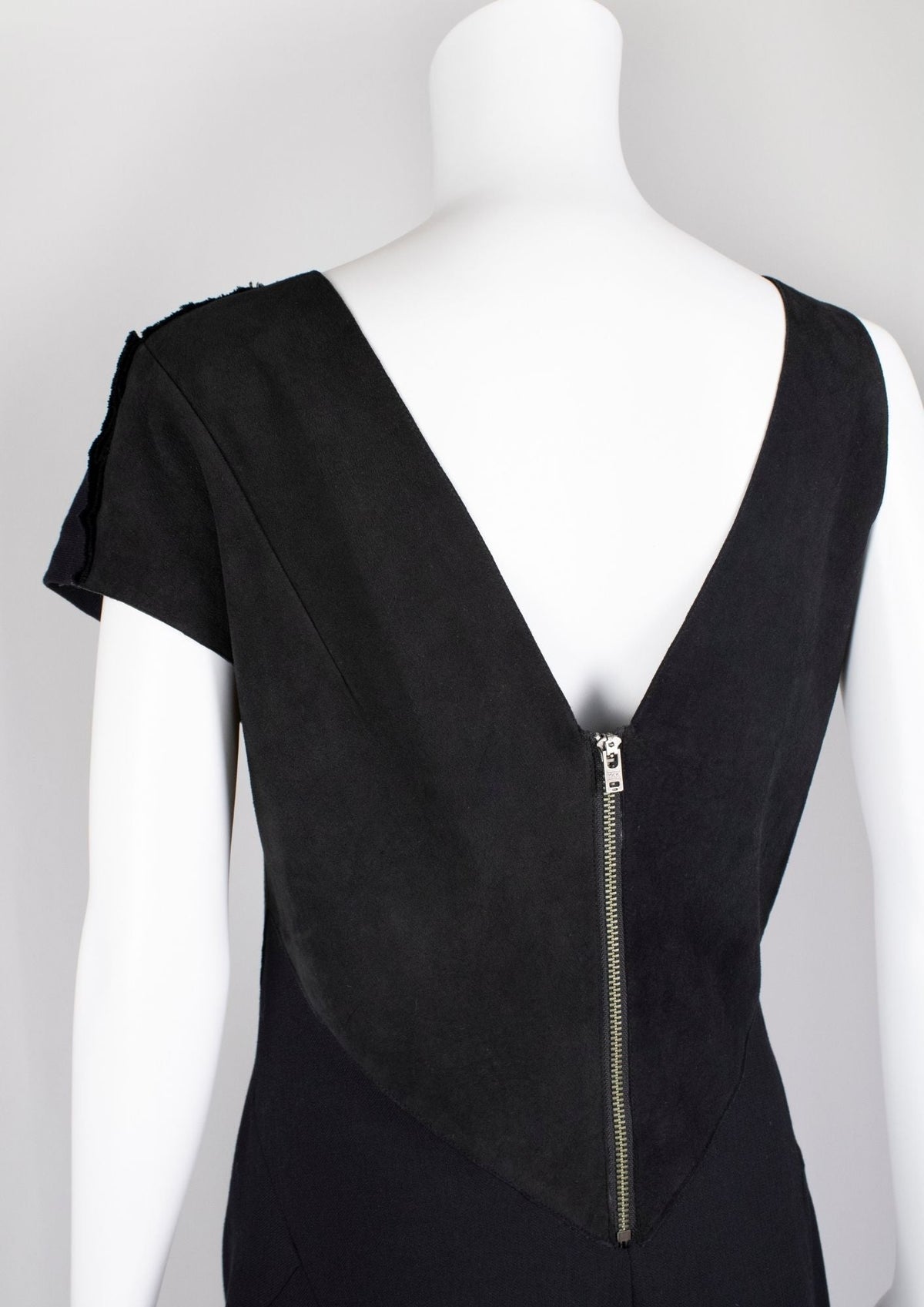 Helmut Lang Asymmetric Black Dress - Reloved - Timeless Styles