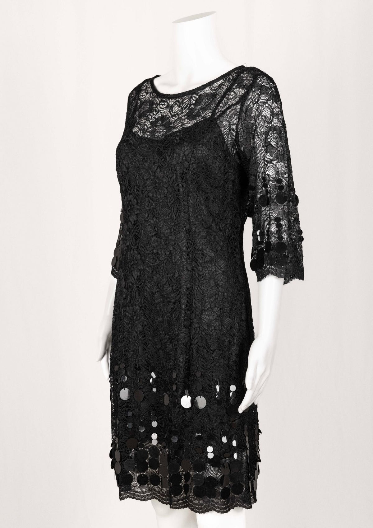 Jenny Peckham Black Lace Dress - Reloved - Timeless Styles