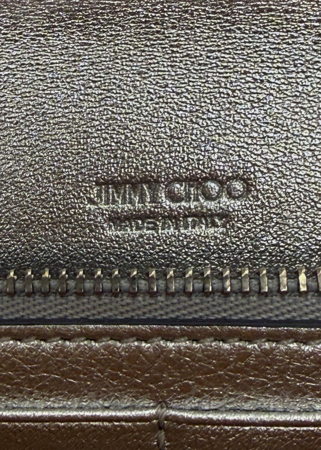 Jimmy Choo Silver Clutch Bag - Reloved - Timeless Styles