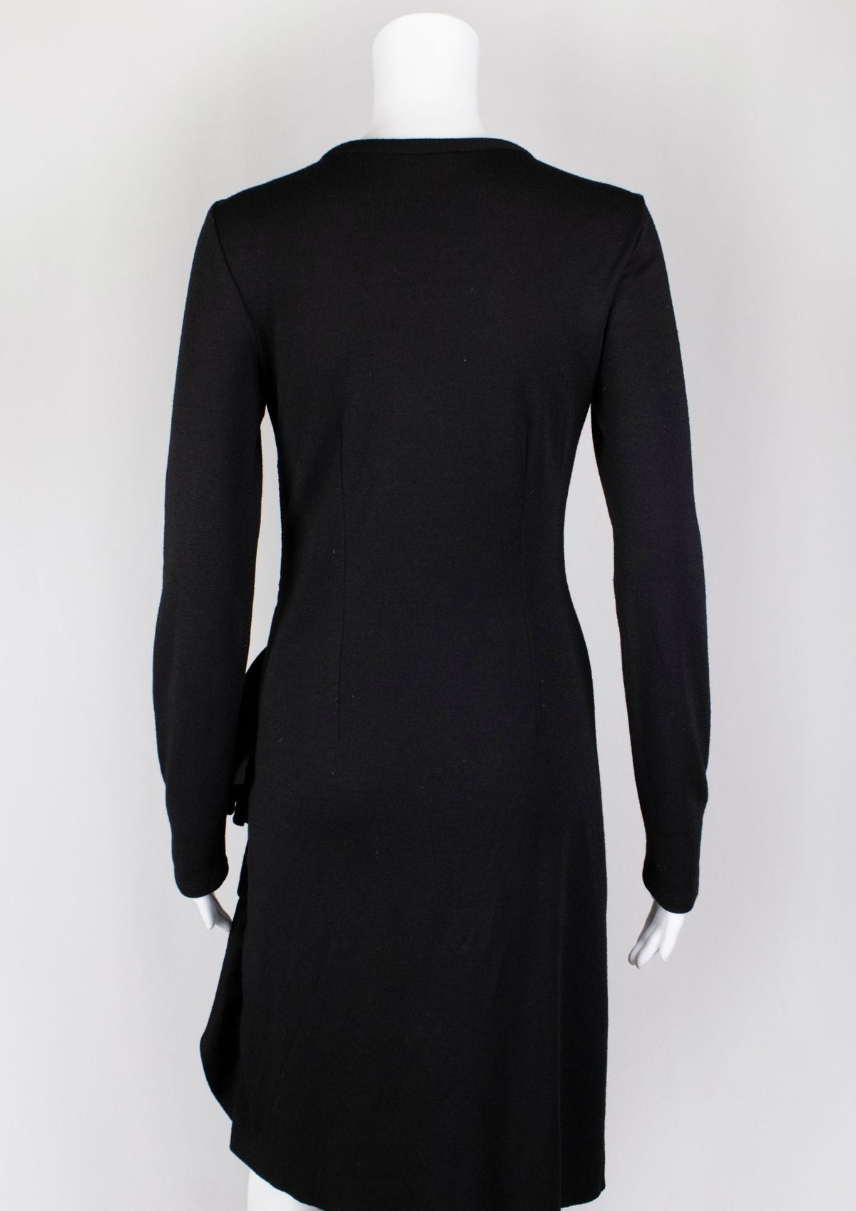 Joseph Black Draped Zip Dress - Reloved - Timeless Styles