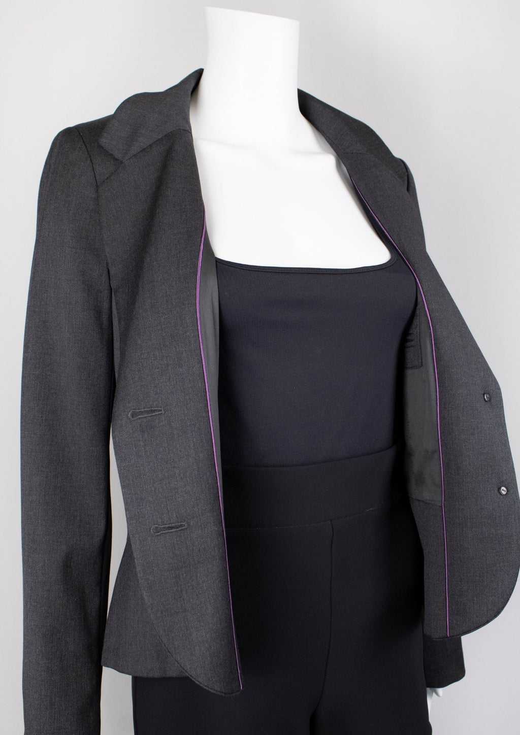 Joseph Charcoal Grey Blazer - Reloved - Timeless Styles