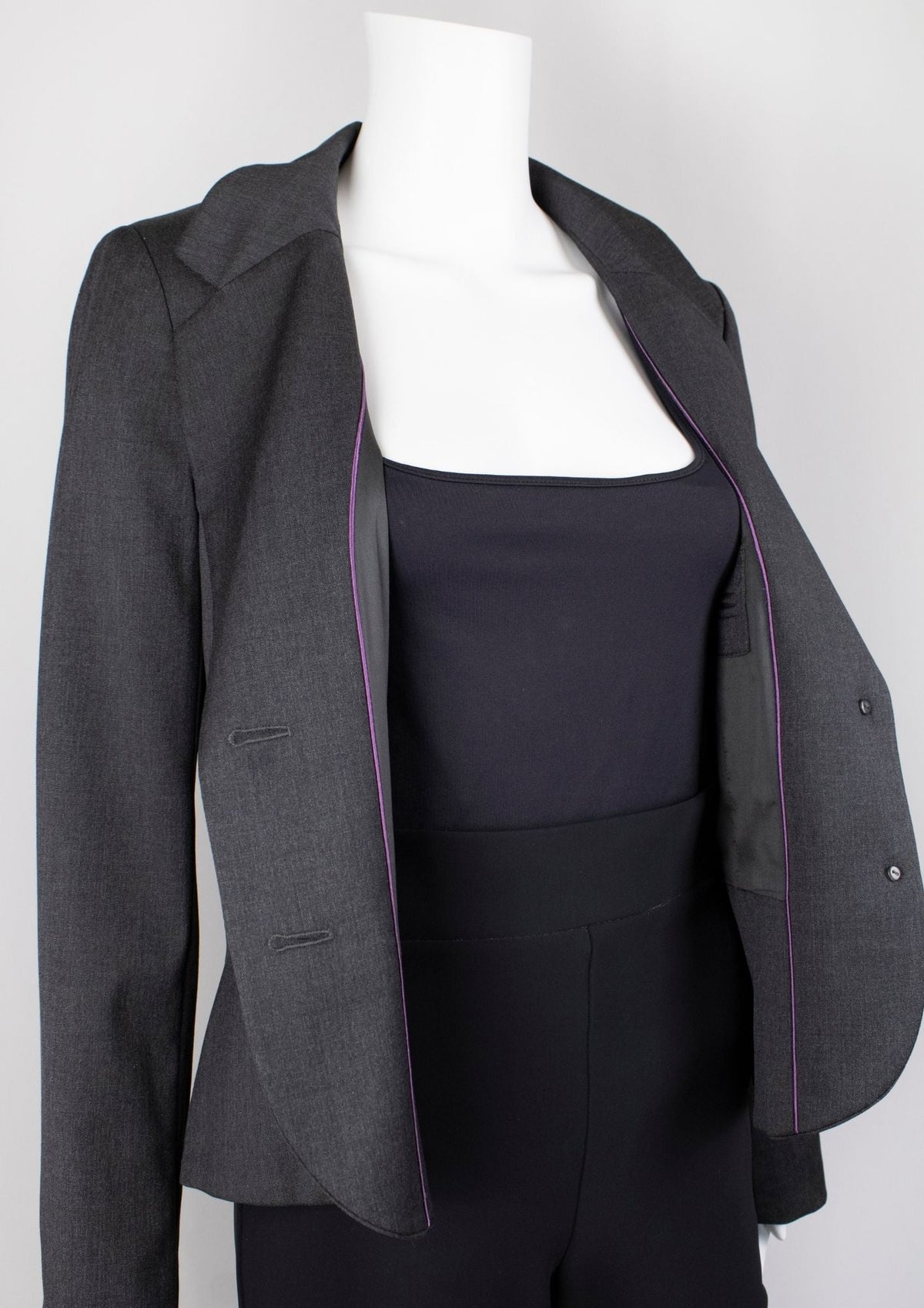 Joseph Charcoal Grey Blazer - Reloved - Timeless Styles