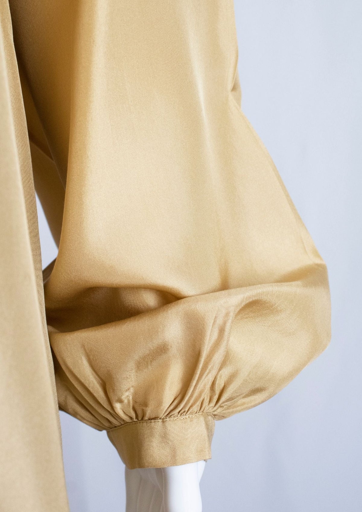 Joseph Gold Silk Shirt - Reloved - Timeless Styles