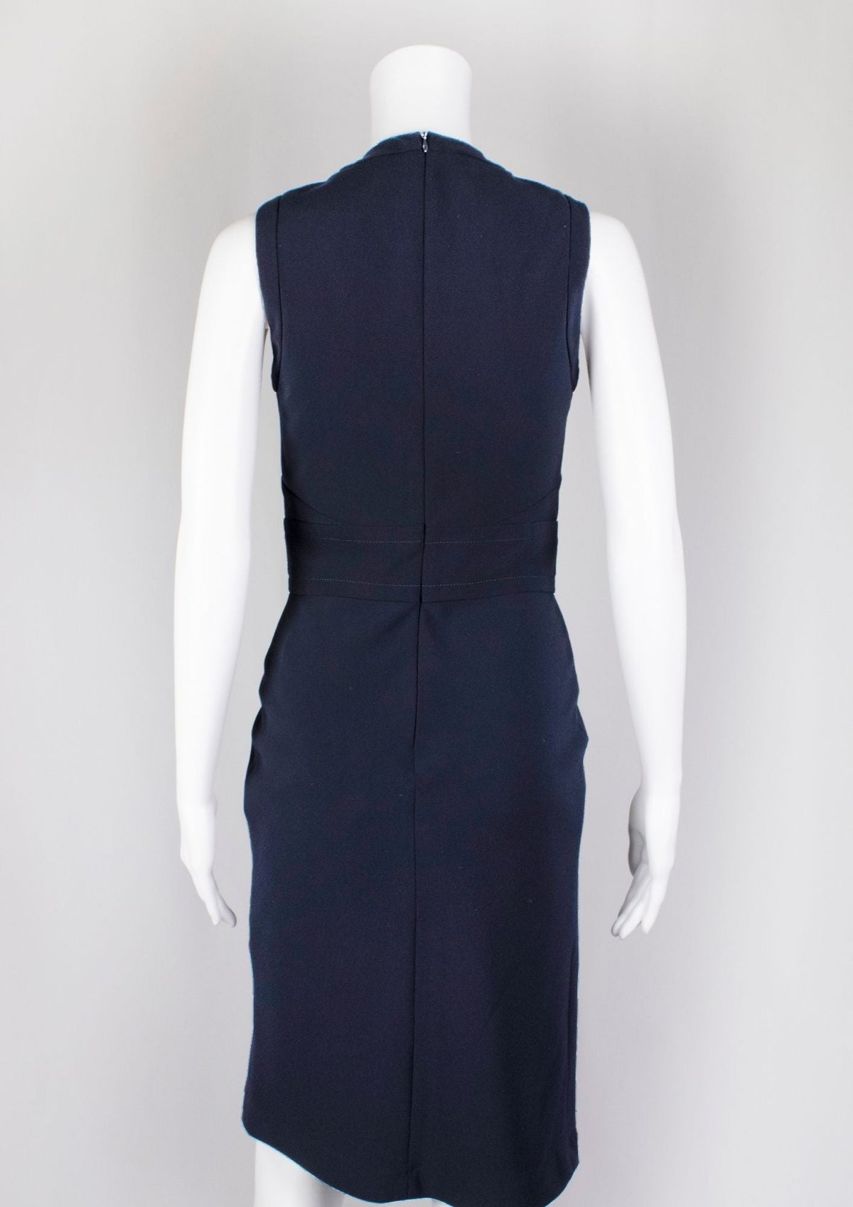 Joseph Navy Sleeveless Dress - Reloved - Timeless Styles