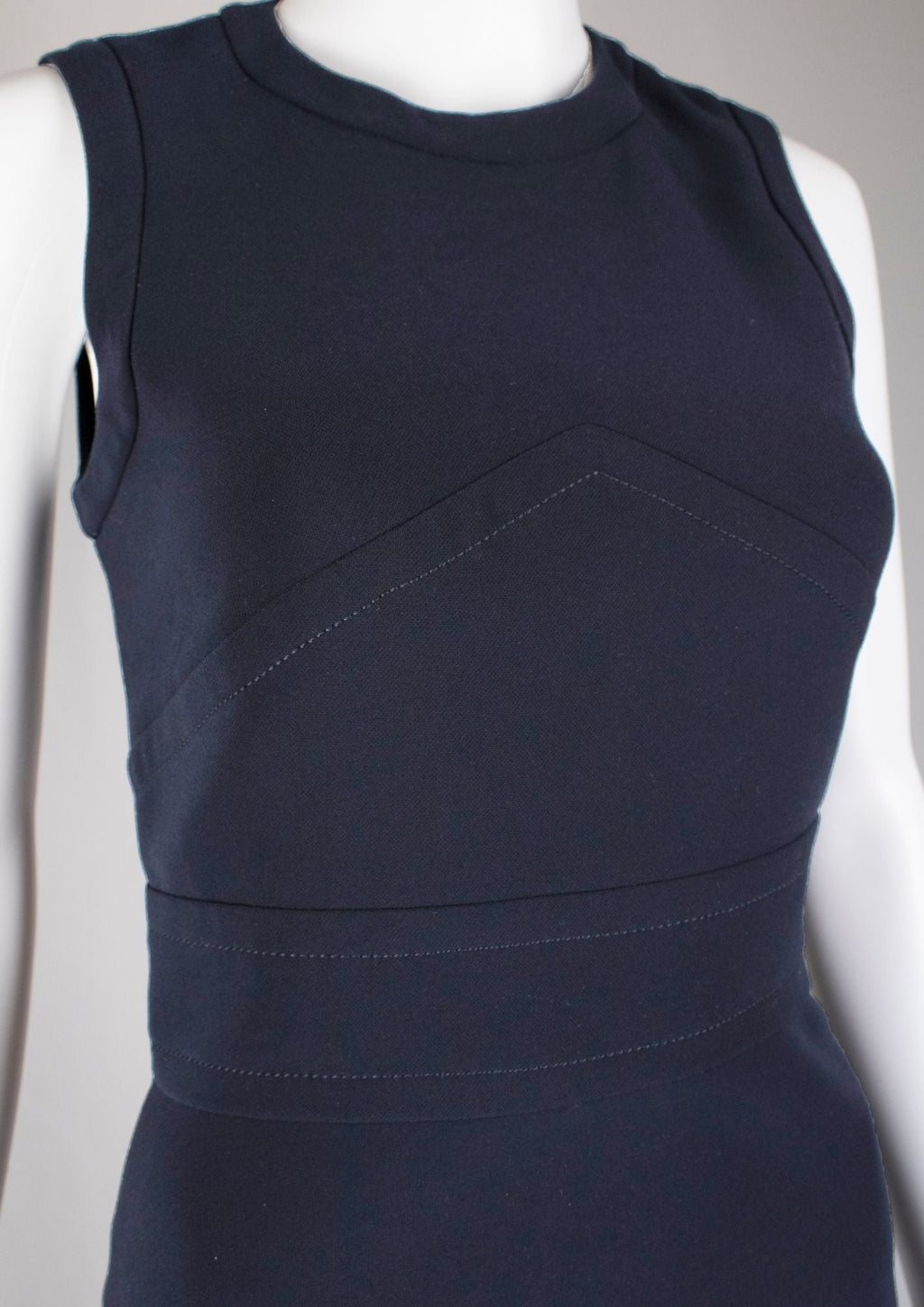 Joseph Navy Sleeveless Dress - Reloved - Timeless Styles