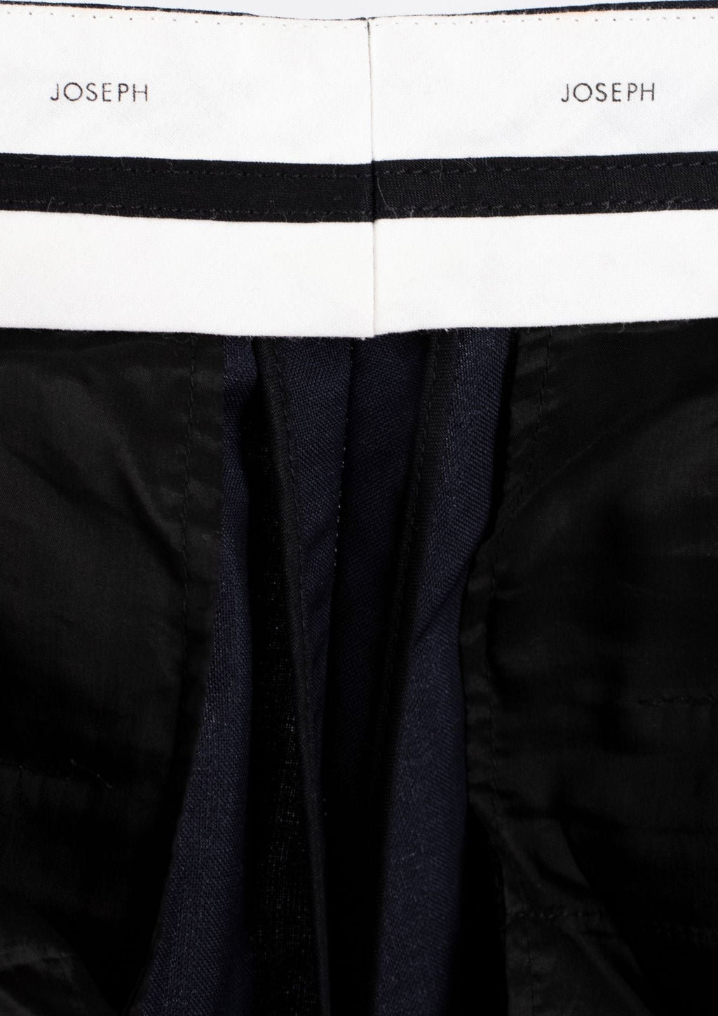 Joseph Navy Wide - Leg Trousers - Reloved - Timeless Styles