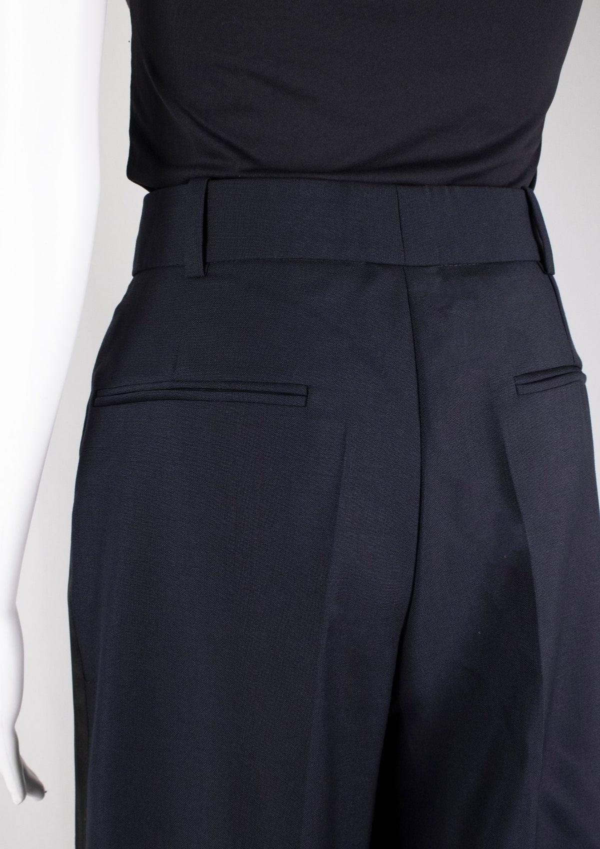 Joseph Navy Wide - Leg Trousers - Reloved - Timeless Styles