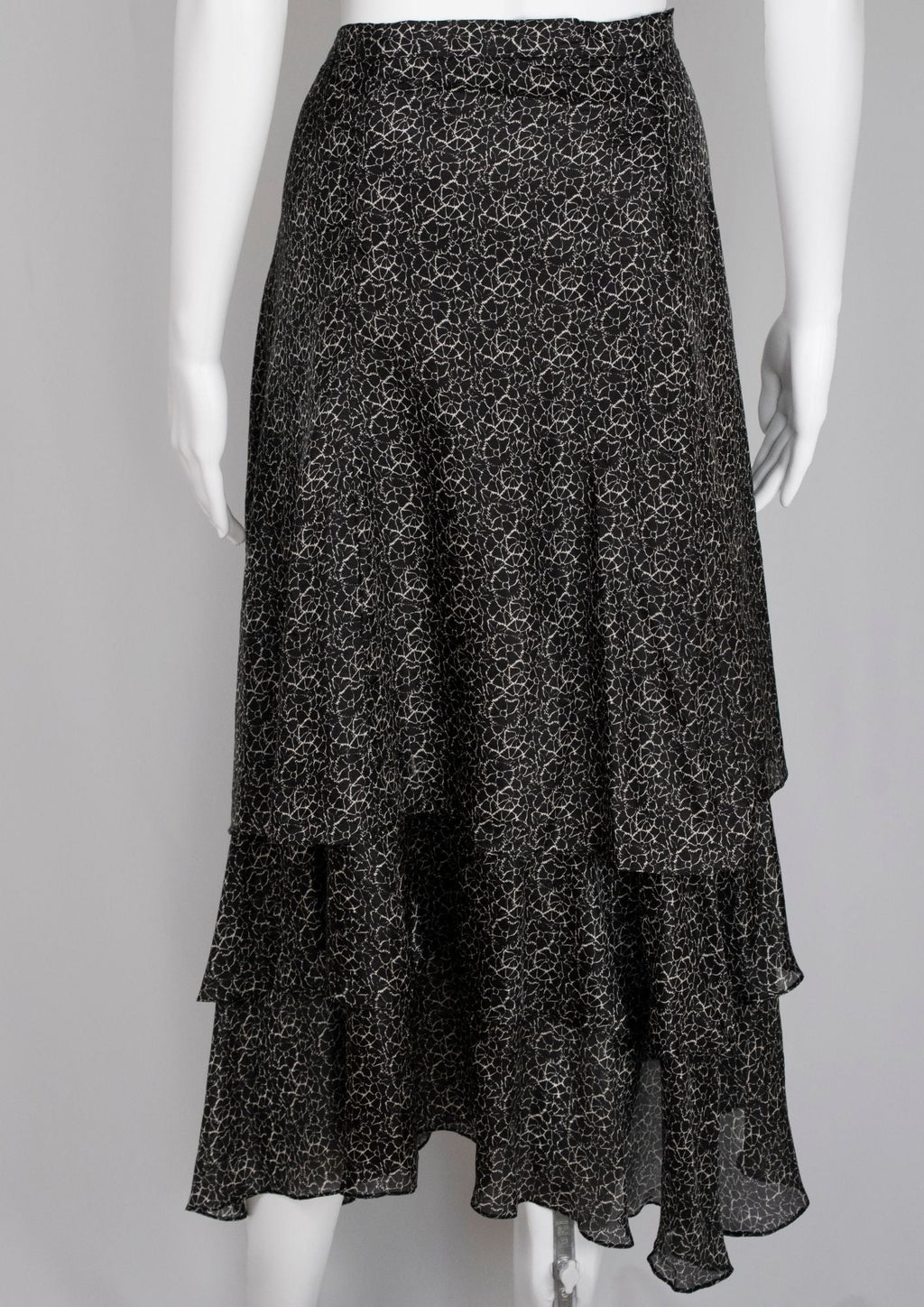 Joseph Printed Frilled Skirt - Reloved - Timeless Styles