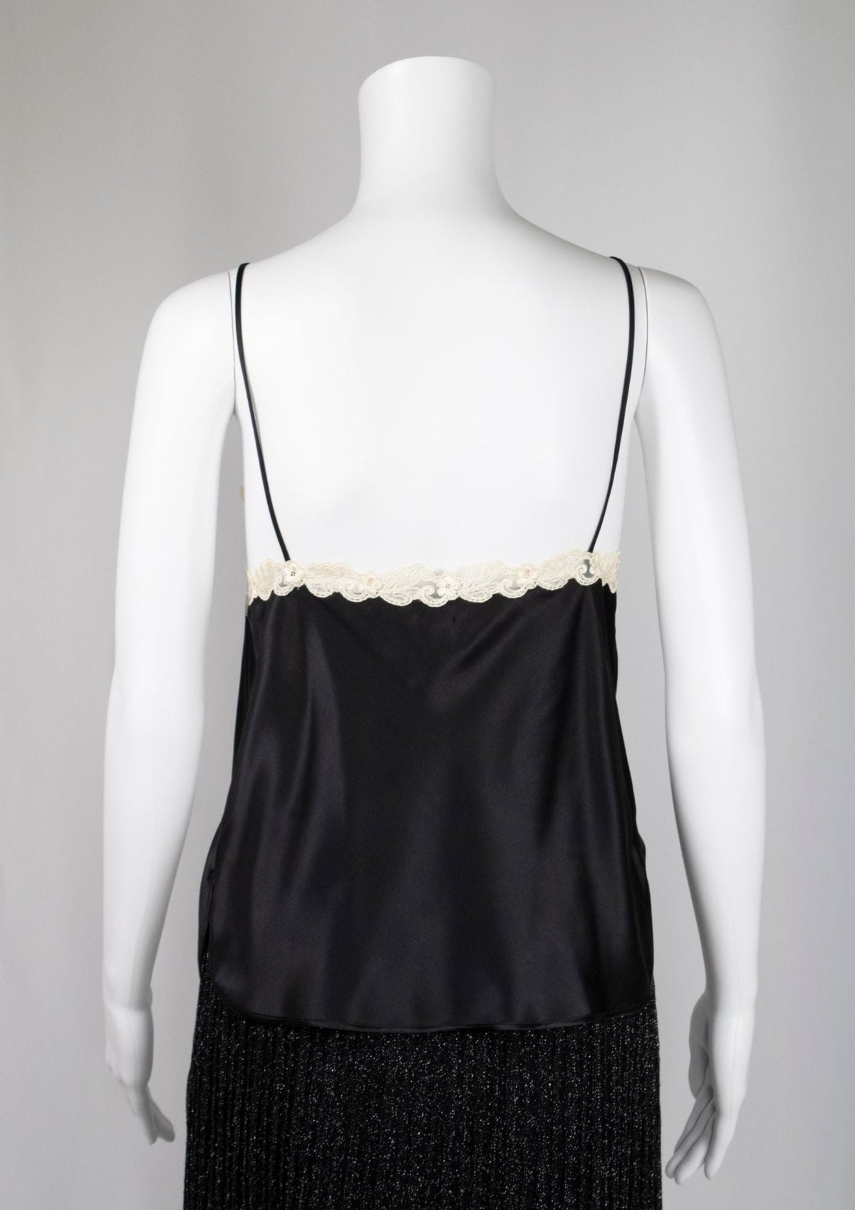 La Perla Black Slip Top - Reloved - Timeless Styles