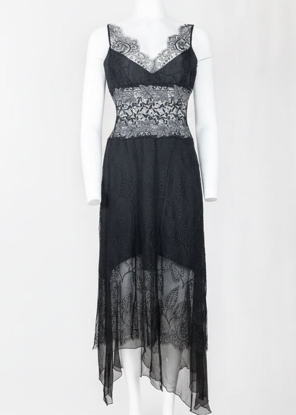 Lolita Lempicka Paris Black Sheer Dress - Reloved - Timeless Styles