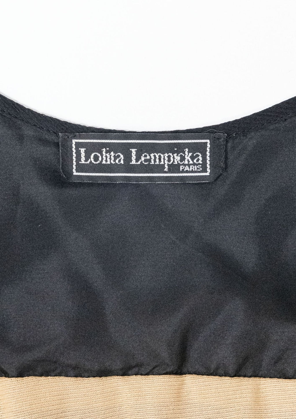 Lolita Lempicka Paris Black Silk Dress - Reloved - Timeless Styles