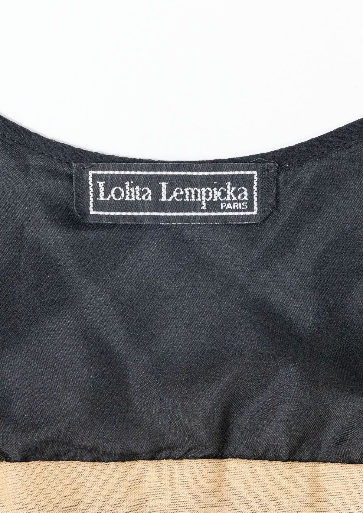 Lolita Lempicka Paris Black Silk Dress - Reloved - Timeless Styles