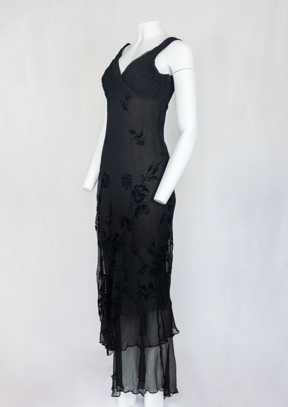 Lolita Lempicka Paris Black Silk Dress - Reloved - Timeless Styles