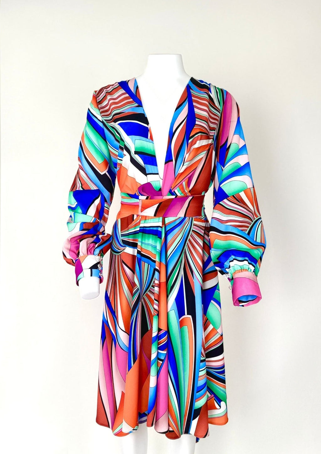 Loona Multicolour Printed Dress - Reloved - Timeless Styles