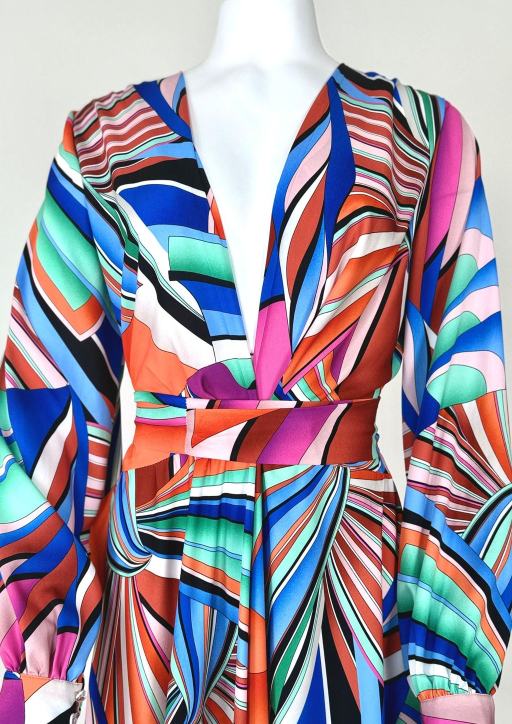 Loona Multicolour Printed Dress Preloved - Reloved - Timeless Styles